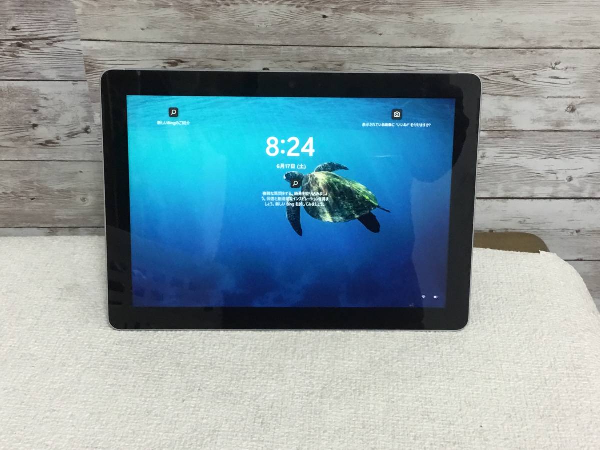 黄ばみ強めのためジャンク2/10☆Microsoft Surface Go 1824☆Pentium