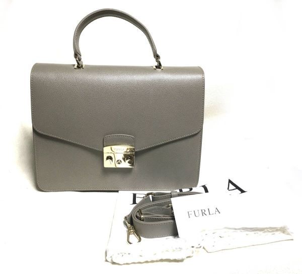 FURLA フルラ ハンドバッグ 2WAY ショルダーバッグ 未使用 保存袋・証明書付