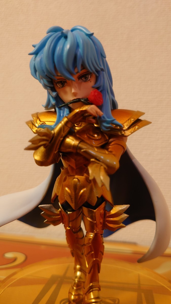 Saint Seiya 聖闘士星矢 フィギュア 黄金聖闘士 魚座 アフロディーテ　 YZ スダジオ 海外限定 WCF 開封美品_画像7