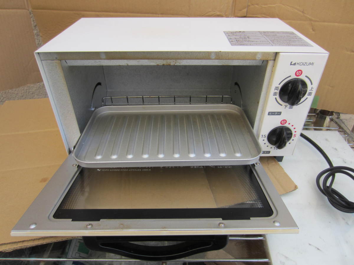 オーブントースター型KOS-１０１２：小泉：２０１５年製：良品です：_画像2