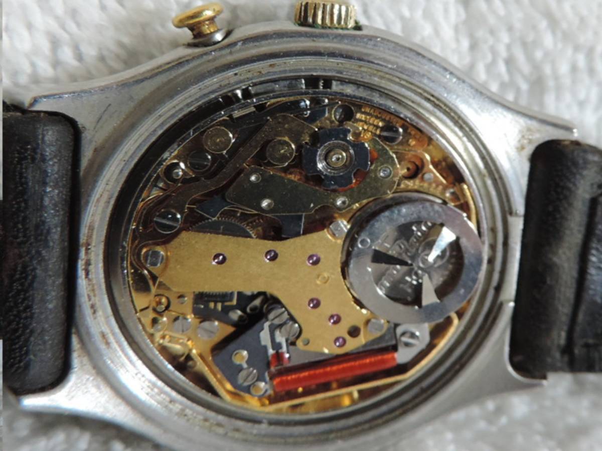 [ price cut negotiations possible ] battery replaced *ULYSSE NARDIN ACQUA CHRONO (34 millimeter diameter / watch stem excepting ) for man clock *[ junk treatment ]