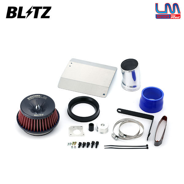 BLITZ ブリッツ サスパワー コアタイプLM レッド エアクリーナー 86 ハチロク ZN6 H24.4～ FA20 MC前後共通
