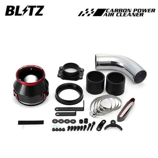 BLITZ ブリッツ カーボンパワーエアクリーナー BMW ミニ (R61) DBA-SS16S H25.3～ N18B16A クーパーS ペースマン エアフロ車_画像1