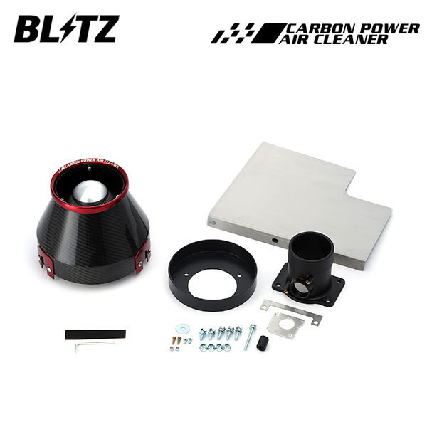 BLITZ ブリッツ カーボンパワーエアクリーナー レガシィツーリングワゴン BR9 H21.5～ EJ25_画像1