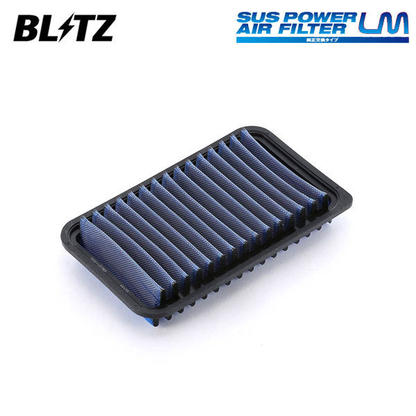 BLITZ ブリッツ サスパワー エアフィルター LM SS-23B Kei HN22S H13.4～ K6A NA FF 要純正品番確認 ※4型～7型 13780-83G00_画像1