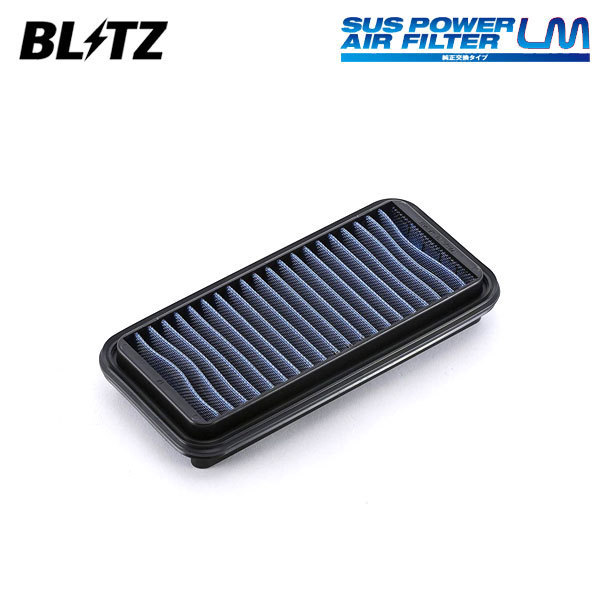 BLITZ ブリッツ サスパワー エアフィルター LM SS-20B ワゴンR MC22S H14.9～H15.9 K6A ターボ 700001～ 13780-83H50_画像1