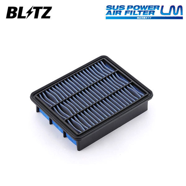 BLITZ ブリッツ サスパワー エアフィルター LM SA-319B CX-8 KG2P H29.12～ SH-VPTS SH01-13-3A0A/PY8W-13-3A0_画像1