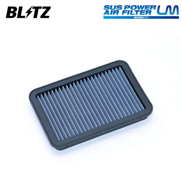 BLITZ Blitz Sus Power air filter LM WM-58B Delica D:5 CV1W H31.2~ 4N14 4WD urban gear 1500A286