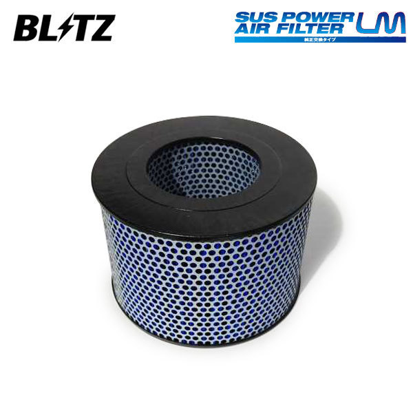 BLITZ ブリッツ サスパワー エアフィルター LM ST-168B ランドクルーザープラド KZJ71G H5.5～H8.5 1KZ-TE 4WD 17801-66030等_画像1