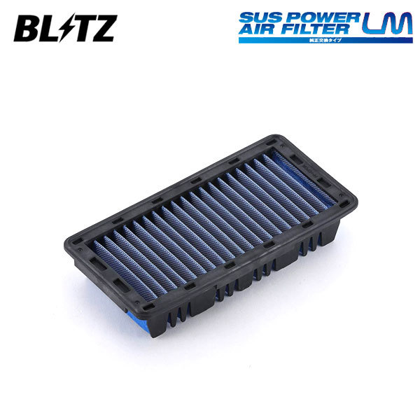 BLITZ ブリッツ サスパワー エアフィルター LM SM-54B コルト Z28A H14.11～H18.11 4G15 4WD MR993226_画像1