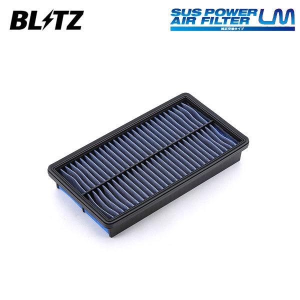 BLITZ ブリッツ サスパワー エアフィルター LM SA-10B アテンザスポーツワゴン GH5FW H20.1～H24.11 L5-VE FF LF4F-13-Z40_画像1