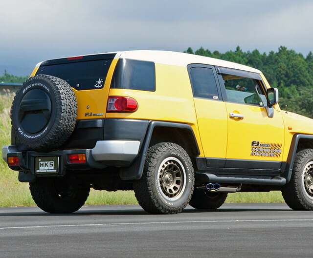 HKS マフラー LEGAMAX TRAILMASTER FJクルーザー CBA-GSJ15W 1GR-FE 10/12-18/01 個(gè)人宅不可 離島は要確認(rèn)