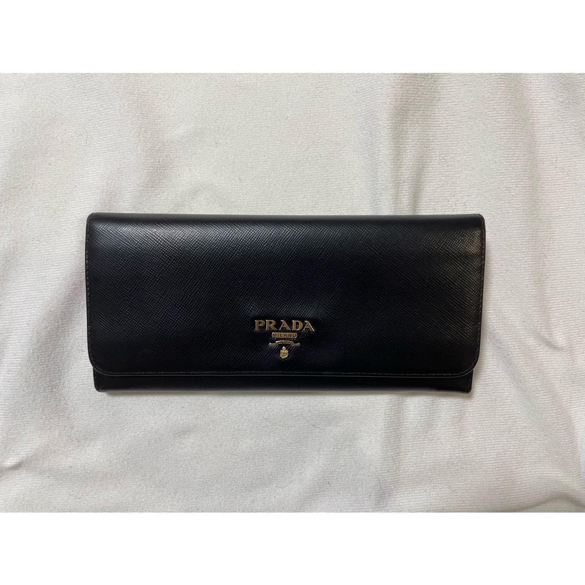 【極美品】PRADA プラダ 長財布 二つ折り財布