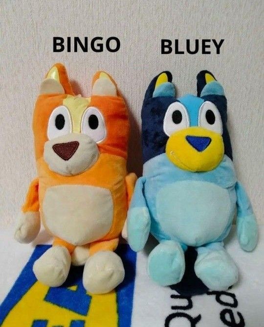 BLUEY ブルーイ ビンゴ ぬいぐるみ 2個セット|Yahoo!フリマ(旧 BLUEY ブルーイ ビンゴ ぬいぐるみ 2個セット|Yahoo!フリマ(旧