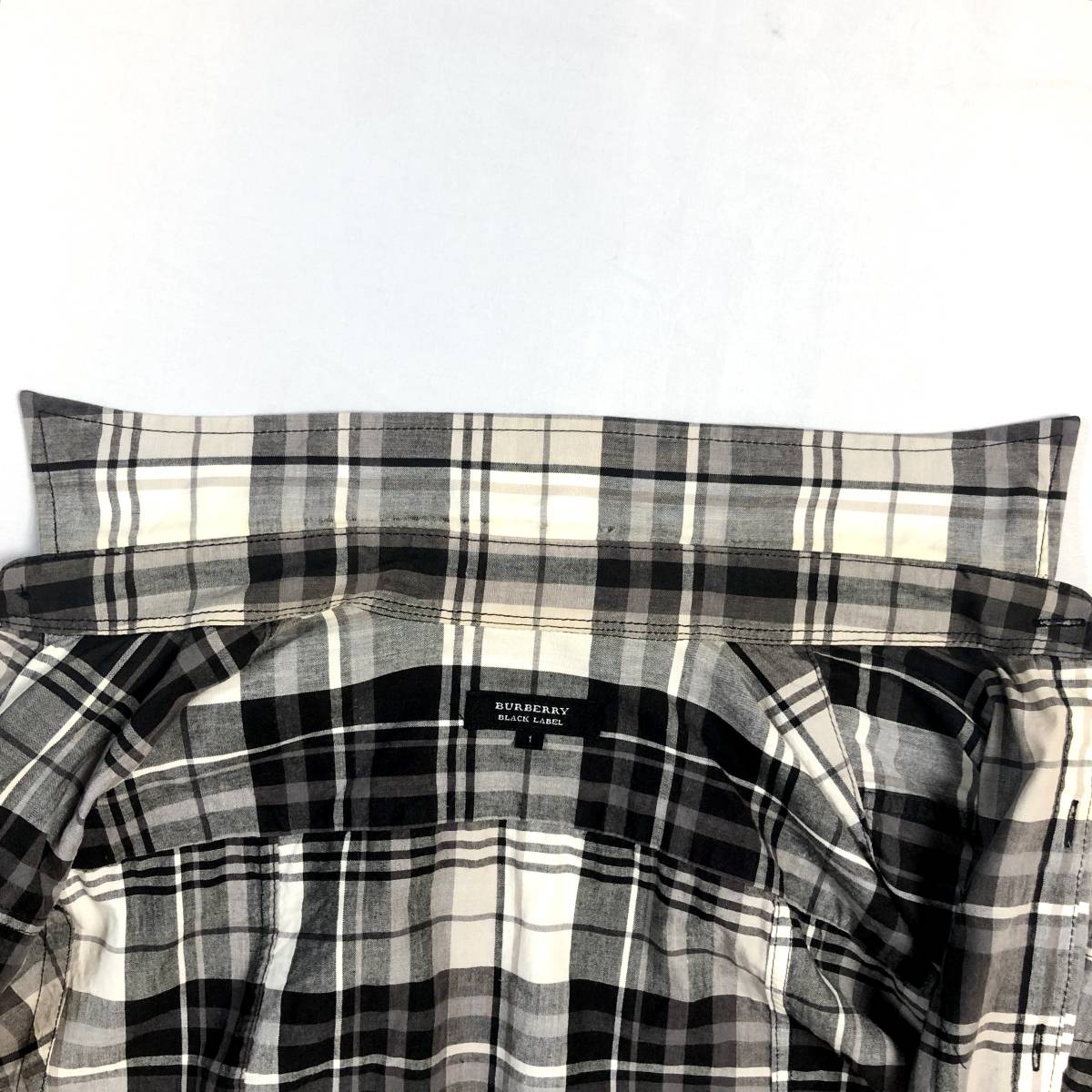 BURBERRY BLACKLABEL サイズ1 バーバリーブラックレーベル 長袖 BURBERRY BLACKLABEL サイズ1 バーバリーブラックレーベル 長袖