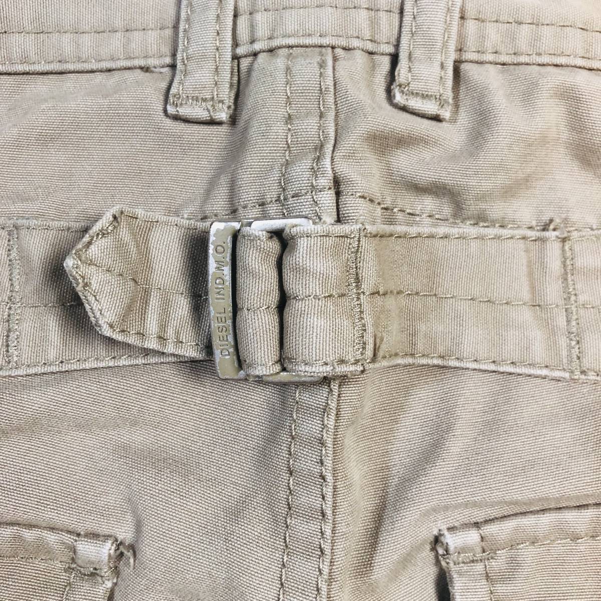 全ての カーゴパンツ シンチバック ディーゼル 即決☆DIESEL☆W28
