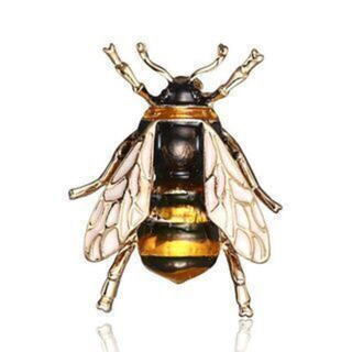 S1925【動物】黄蜂 ブローチ_画像4