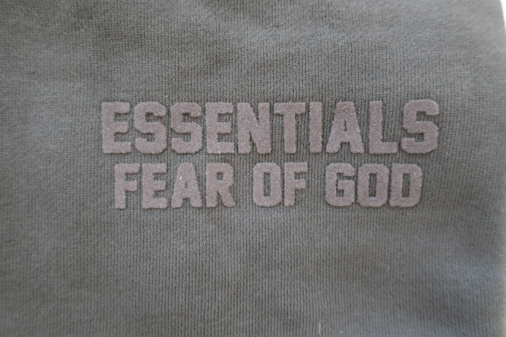 (XXS)FOG Fear Of God Essentials Relaxed Sweat ShortsフィアオブゴッドエッセンシャルスウェットショーツBlack黒_画像2