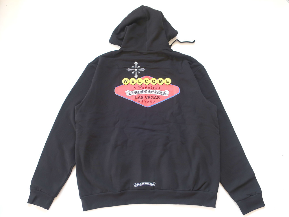 (L)ラスベガス店限定Chrome Hearts Las Vegas Hooded Sweatshirtクロムハーツべガススウェットパーカ_画像1