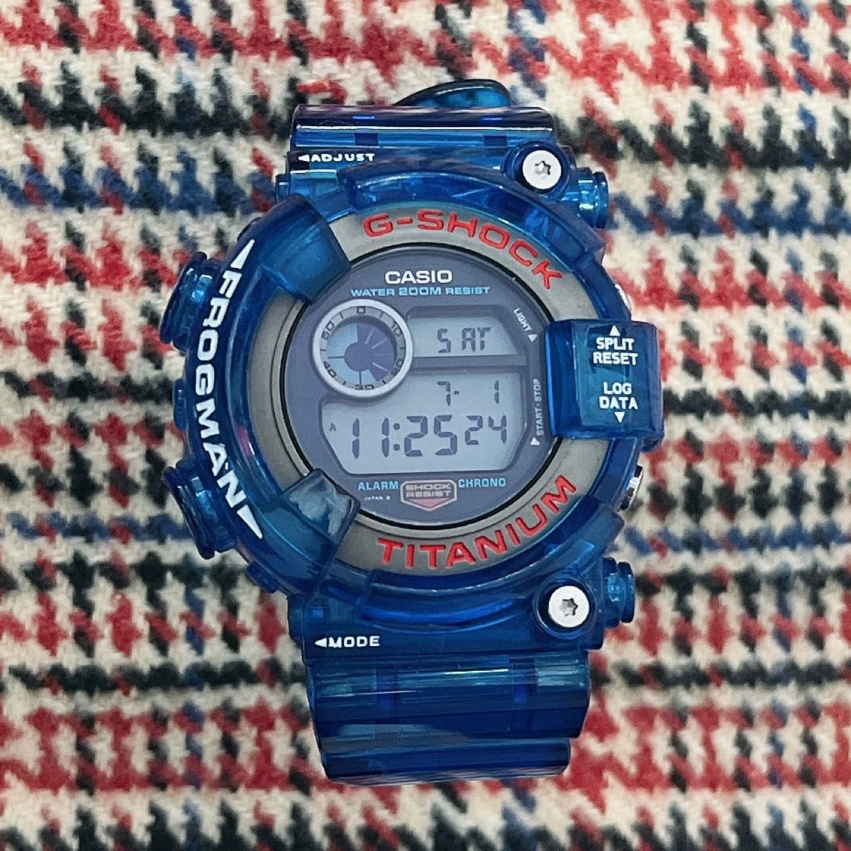 未使用 G-SHOCK FROGMAN WCCS DW-8200 ベゼル ベルト クリア 未使用 G-SHOCK FROGMAN WCCS DW-8200 ベゼル ベルト クリア
