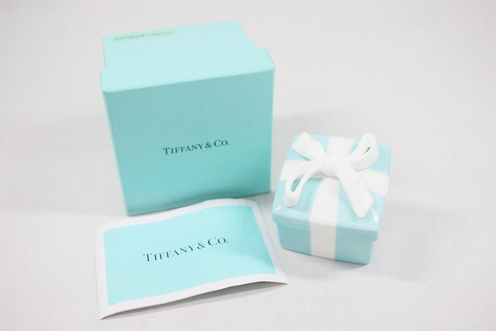 TiffanyCo ティファニー ブルー ボックス ボウ 小物入れ   通販