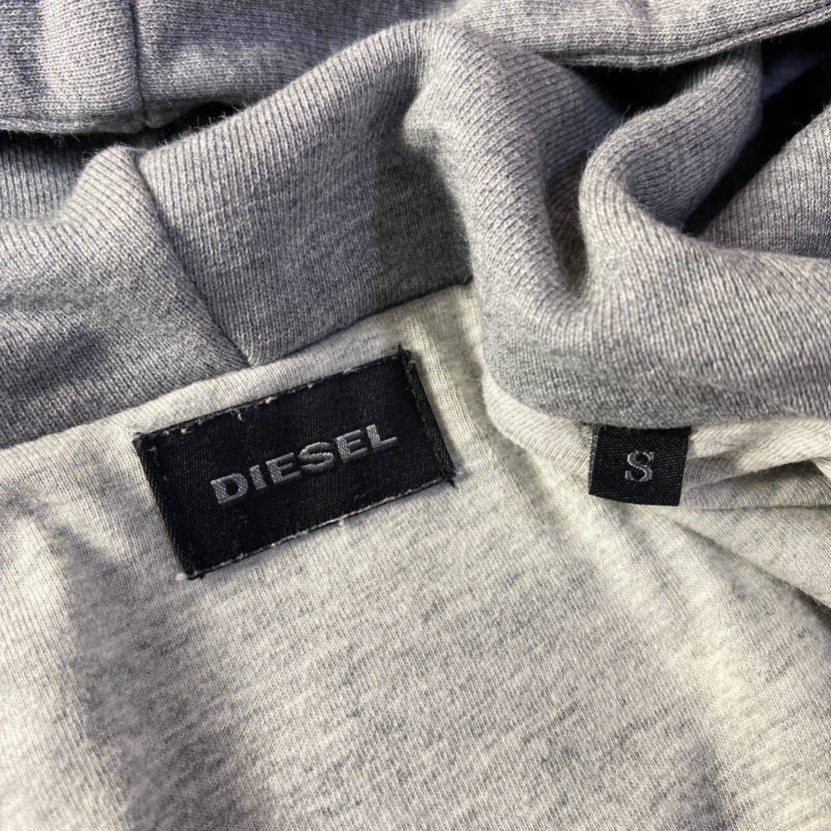 ディーゼル/DIESEL】袖ダメージ加工デニム☆ 異素材切替え コンビ