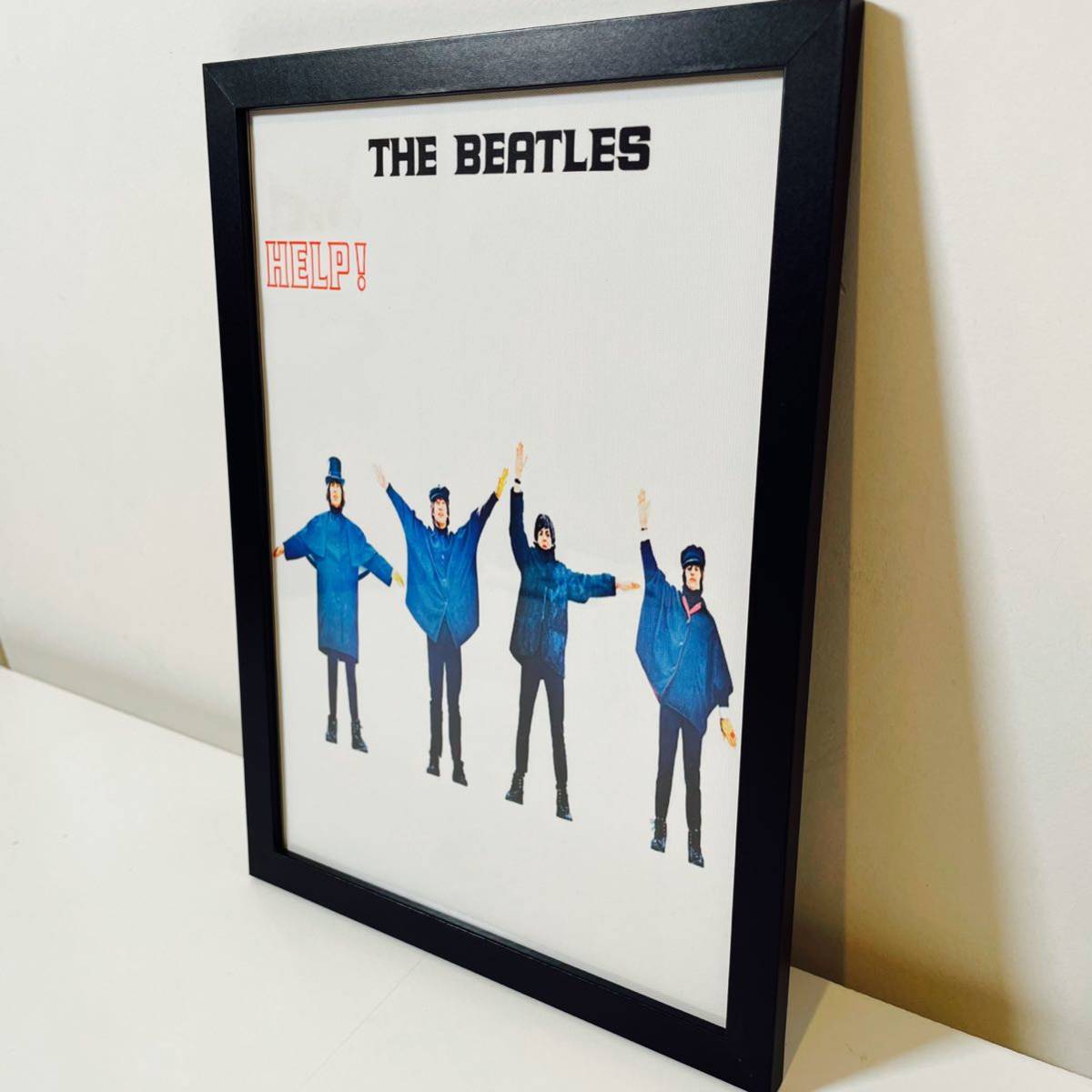 【黒額付きポスター】ビートルズ The Beatles①(新品)