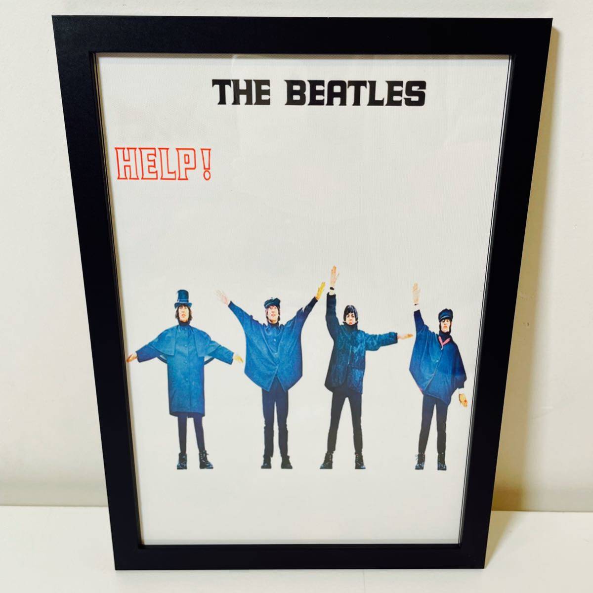 【黒額付きポスター】ビートルズ The Beatles①(新品)