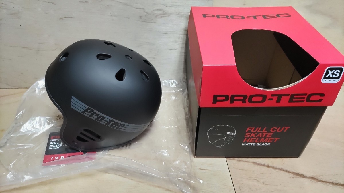  Pro Tec full cut Old school Classic retro skateboard helmet BMX Classic rare protec delustering 