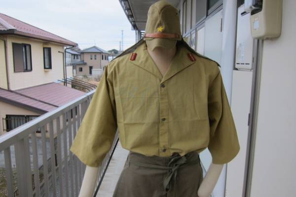 帝國陸軍兵下士官用試製防暑襦袢防暑衣検:日本軍刀緒防暑略衣XL|代購幫