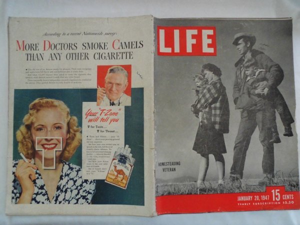 LIFE Magazine JANUARY 20, 1947　雑誌　ライフ　昭和22年_画像1