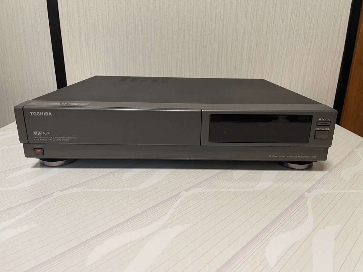 TOSHIBA 東芝 A-R32 VHSビデオデッキ リモコン付き 取扱説明書 TOSHIBA 東芝 A-R32 VHSビデオデッキ リモコン付き 取扱説明書
