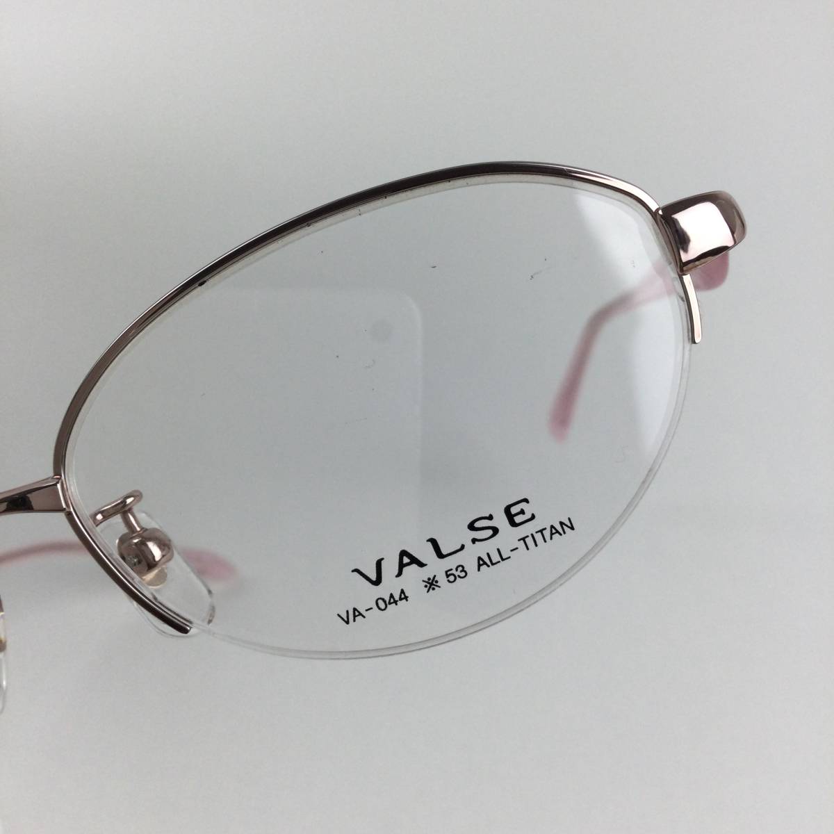 J-8【展示品】VALSE/バルセ☆VA-044メガネ メガネフレーム 眼鏡屋閉店品 在庫処分 未使用品の画像5