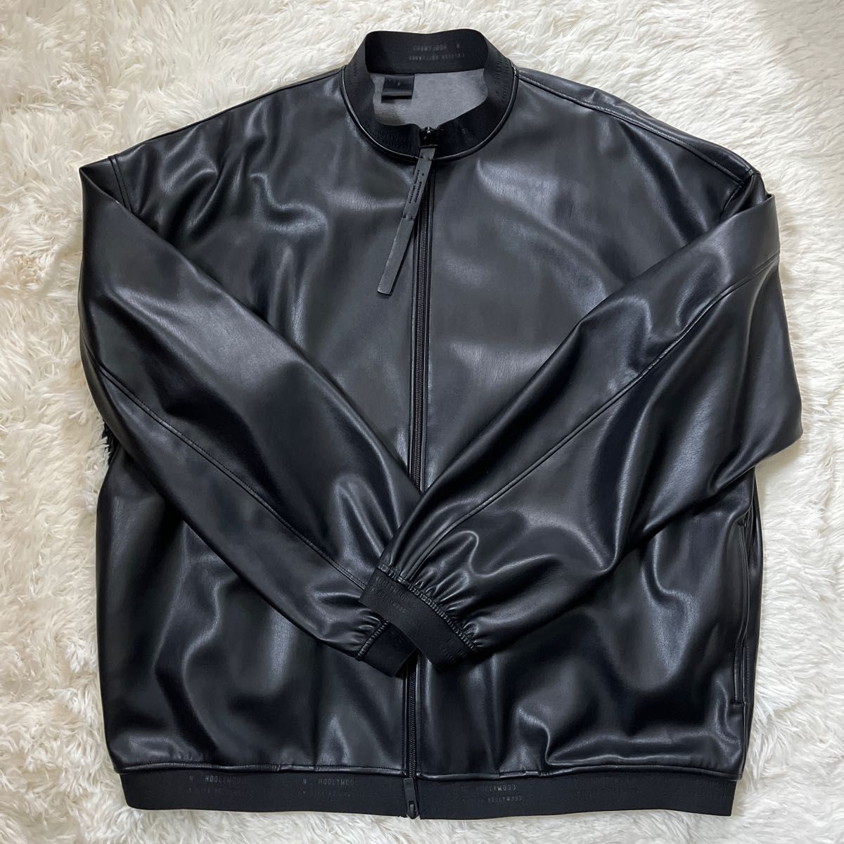 N.HOOLYWOOD エヌハリウッド 22AWフェイクレザーボンバー N.HOOLYWOOD エヌハリウッド 22AWフェイクレザーボンバー