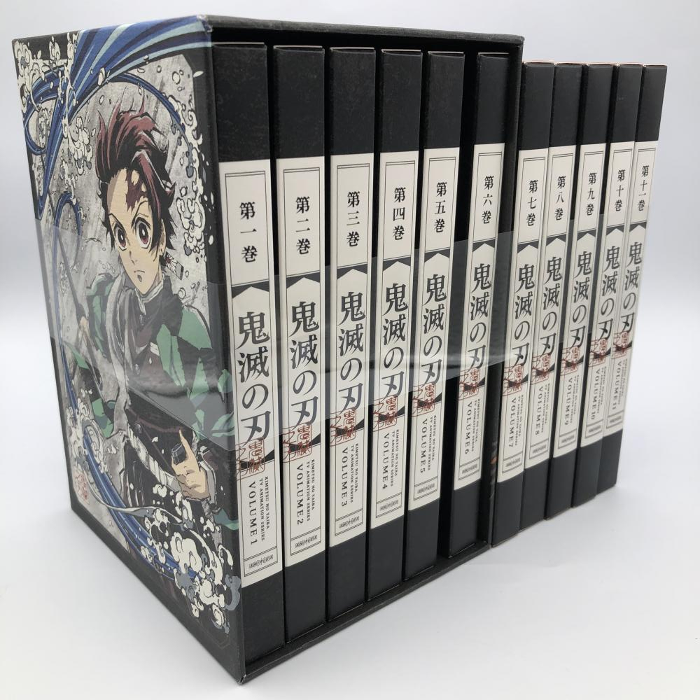 国内発送】 【中古】set Blu-ray 7～11巻収納BOX欠品 鬼滅の刃 全11巻