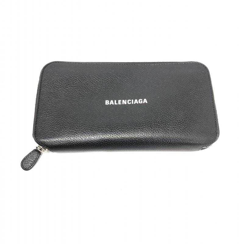 2022高い素材 キャッシュコンチネンタルウォレット 【中古】BALENCIAGA