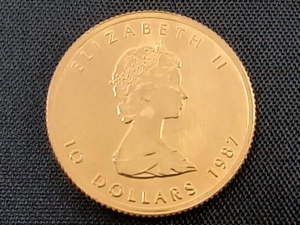 K24 24金 9999 K18 18金 1/4oz FINE GOLD カナダ メイプルリーフ金貨