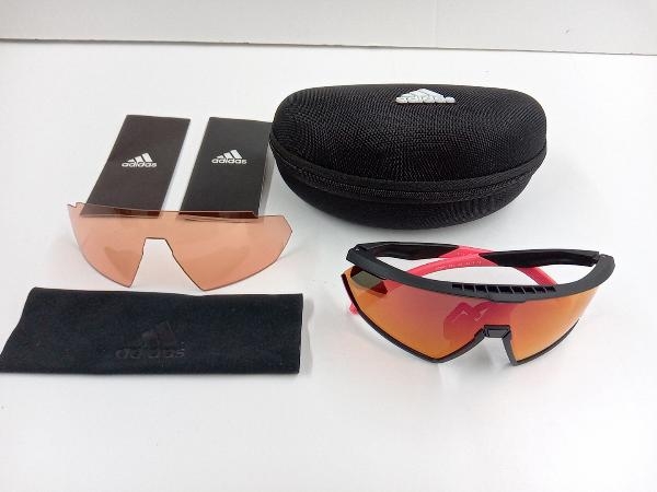 adidas Adidas sports sunglasses Sp0001 02A exchange lens attached 