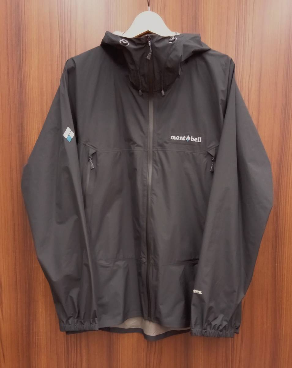 【後払い手数料無料】 美品 mont-bell/モンベル/レイントレッカージャケット/1128648/Lサイズ/ブラック/GORE-TEX/マウンテンパーカ/保存袋付属 男性用 【後払い手数料無料】 美品 mont-bell/モンベル/レイントレッカージャケット/1128648/Lサイズ/ブラック/GORE-TEX/マウンテンパーカ/保存袋付属 男性用