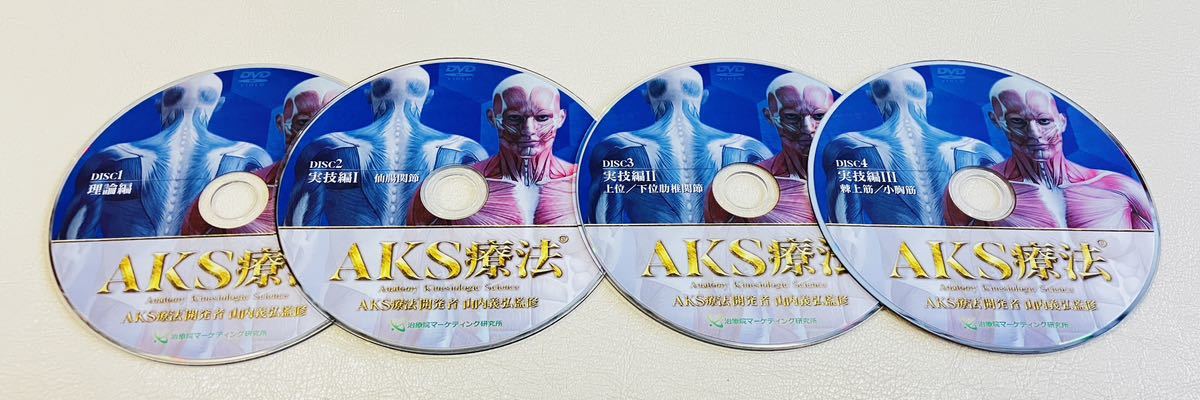 限定sale【6枚】山内義弘 AKS療法(R)痛み消失の絶対方程式 DVD/整体