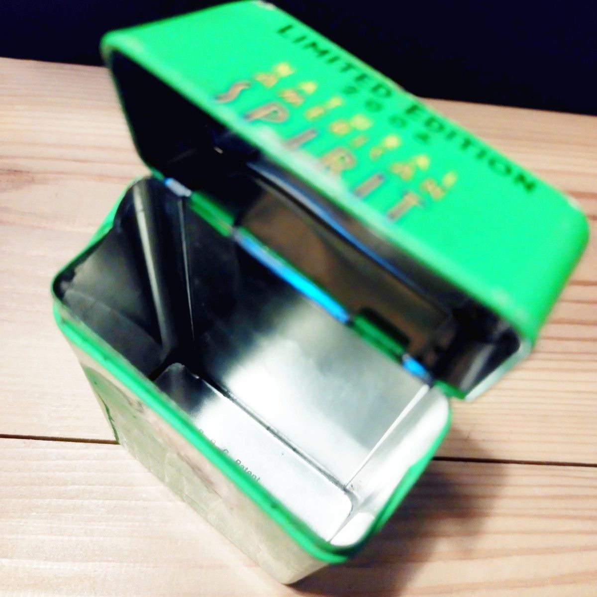 アメスピ 缶ケース グリーン 2006年限定 ソフトケースタイプ アメスピ 缶ケース グリーン 2006年限定 ソフトケースタイプ