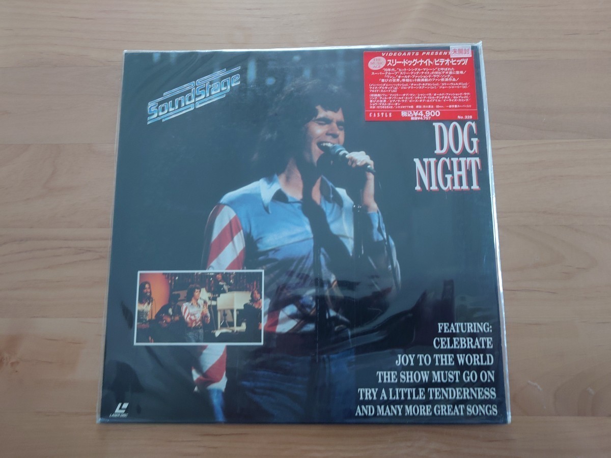 ★スリー・ドッグ・ナイト Three Dog Night★ビデオ・ヒッツ！★valc-3328★レーザーディスク★未開封★LD★_画像1