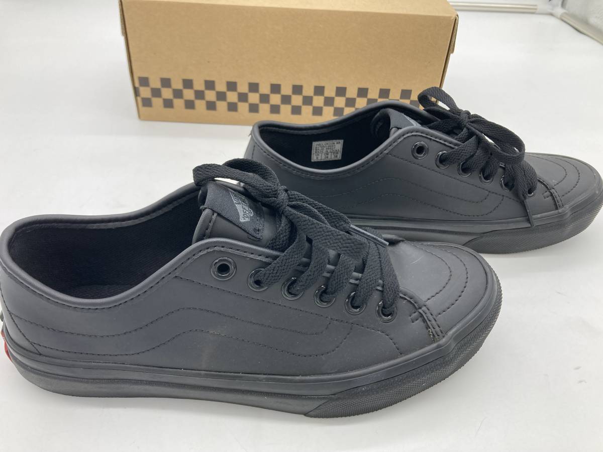 VANS ヴァンズ V40CL+DECON WR WALBER WR 24.0cm BLACK 黒 スニーカー 靴 箱付_画像5