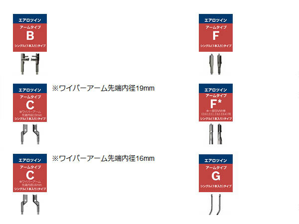 BOSCH ボッシュ エアロツイン マルチワイパーブレード AP22U(550mm) 11-17 エクスプローラー,07-16y タンドラ,08-16y セコイア他_画像4