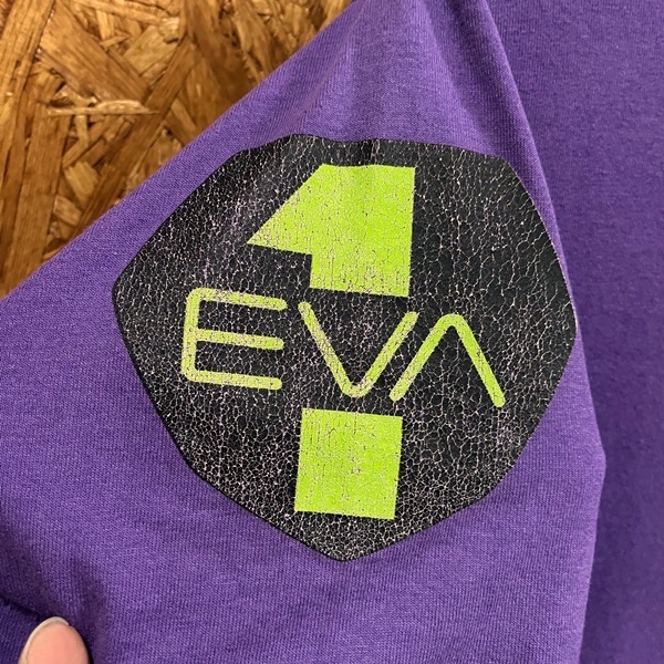 ネコポス対応! 90's コスパ Cyber Graphics製 エヴァンゲリオン 初号機 碇シンジ Tシャツ L～XL相当 EVA EVANGELION ヴィンテージ OLD_画像3