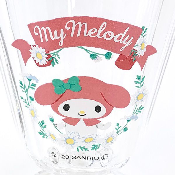 サンリオ マイメロディ 脚付きグラス ガラスコップ 日本製 Sanrio_画像2