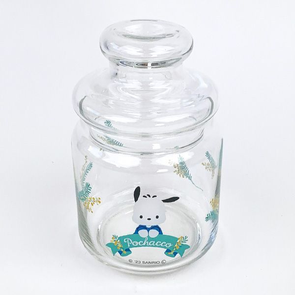 サンリオ ポチャッコ ガラスキャニスター 保存容器 日本製 Sanrio_画像1