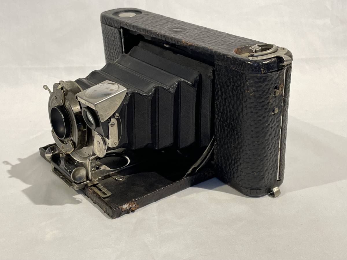 コダック 蛇腹カメラ アンティーク 1913年 NO1A FOLDING HAWKEYE MODEL2 レトロカメラ _画像3