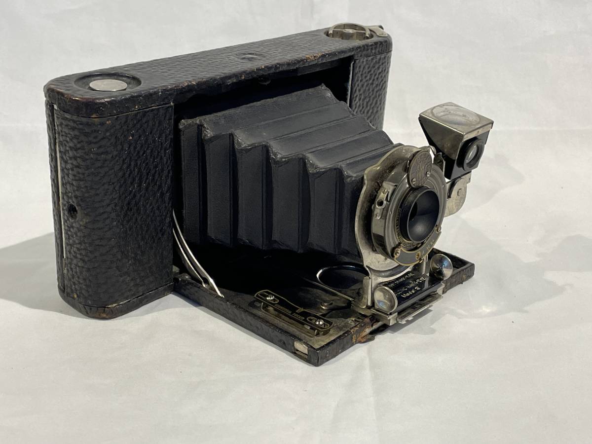 コダック 蛇腹カメラ アンティーク 1913年 NO1A FOLDING HAWKEYE MODEL2 レトロカメラ