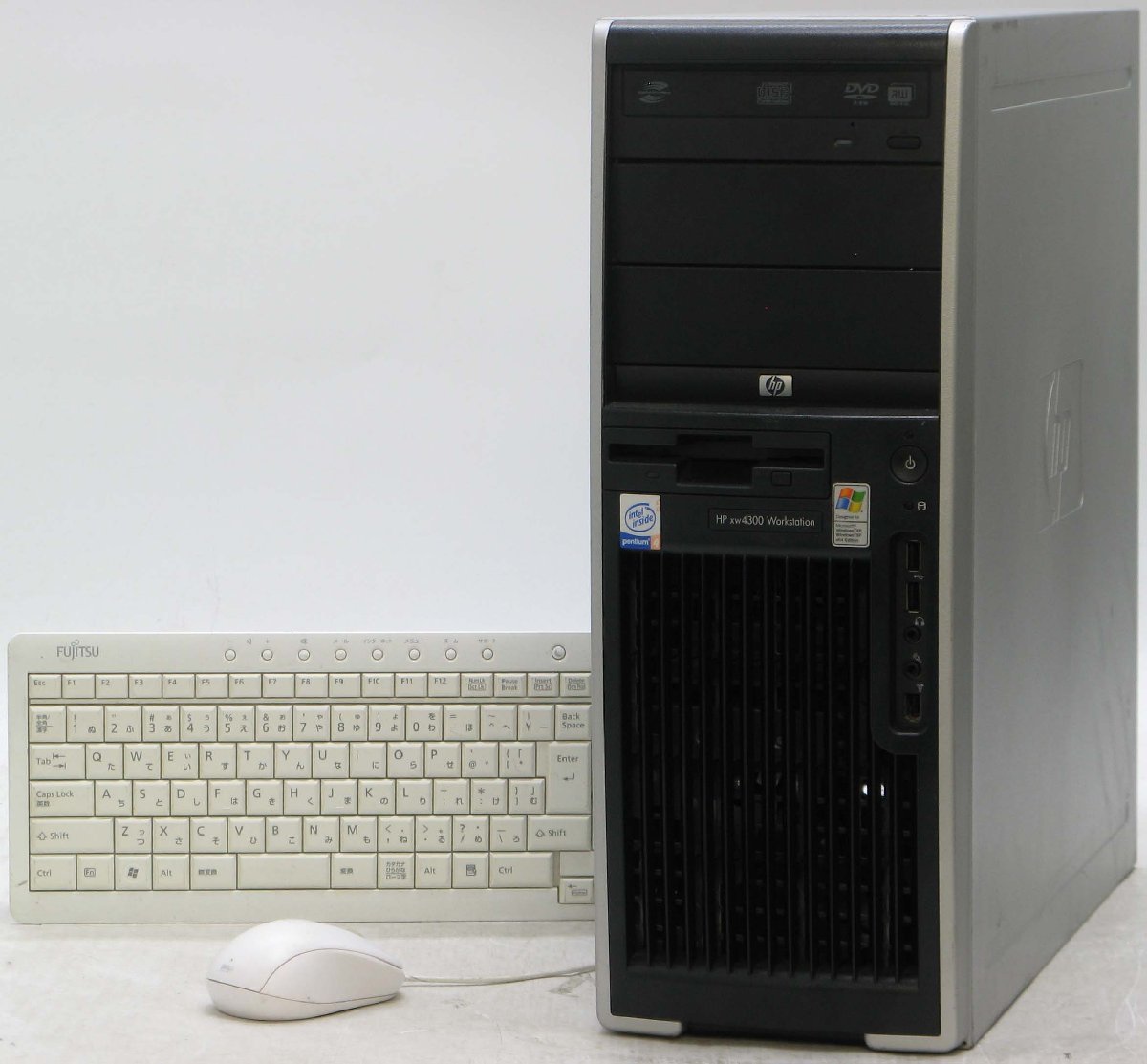 在庫一掃】 □ Workstation CMT-P3000 xw4300 HP Pentium4-3.0/CDROM